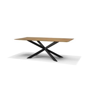 Solar Eetkamertafel 160X100 Rechthoek Mango Naturel 3cm