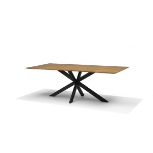 Star Eetkamertafel 190X100 Rechthoek Mango Naturel 3cm