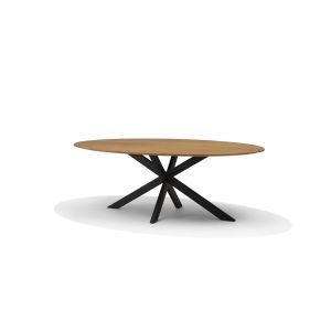 Star Eetkamertafel 240X120 Ovaal Mango Naturel 3cm
