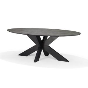 Switch Eetkamertafel 200X100 Ovaal Ceramic+Stellar