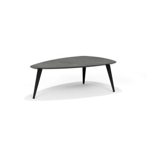 Salontafel SWITCH-DION - 130x70 Niervorm Slate Leisteen 45H