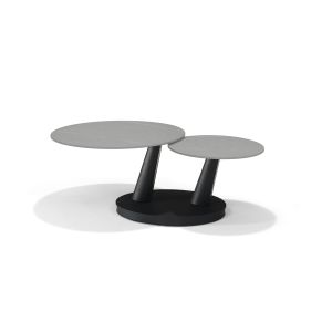 Antares Salontafel B-5712 - Grijs Deckstone - 2 Bladen Draaibaar