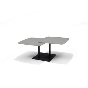 Gemini Salontafel - Grijs Deckstone - 2 Bladen Schuifbaar
