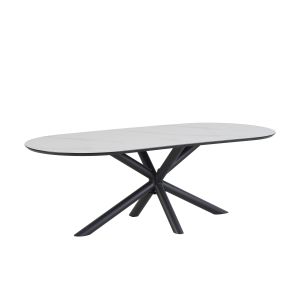 Sirius 190X100 Capsulevorm HPL Wit Marmer 25mm