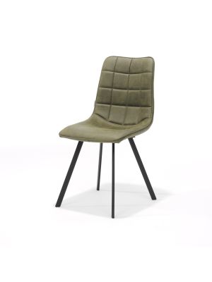 Cora stoel - Bull Microleder Moss #59