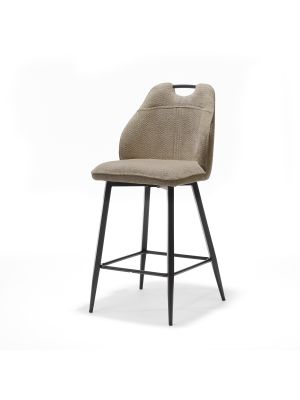 Adele barkruk Stof Retro Bliss Taupe