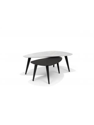 Salontafel SWITCH-DION - 130x70 Niervorm Mamer 45H